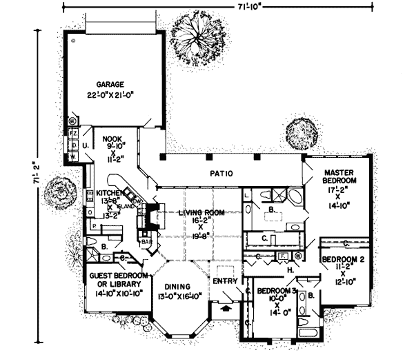 Main Floor Plan: 46-144