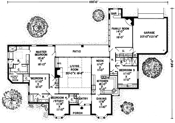 Main Floor Plan: 46-145