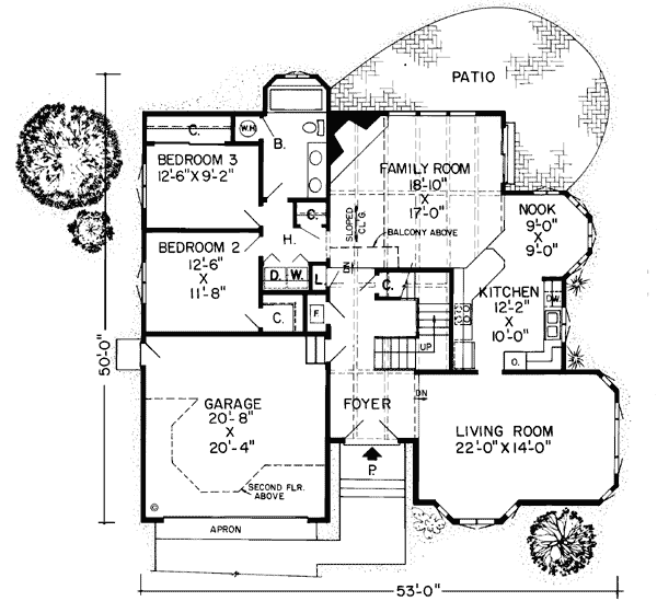 Main Floor Plan: 46-161