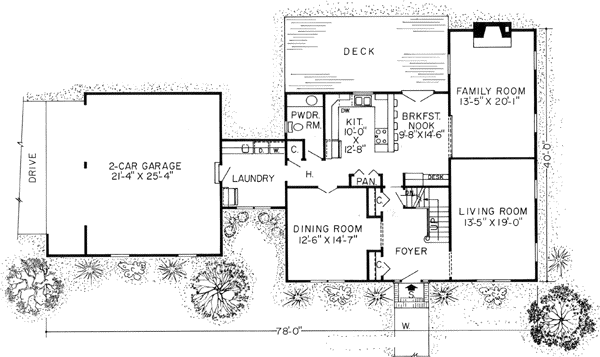 Main Floor Plan: 46-191