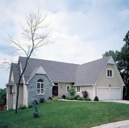 European house plans 46-205 - front exterior, 2,357 sq ft, 3 bed, 2 bath house plans | Monster House Plans