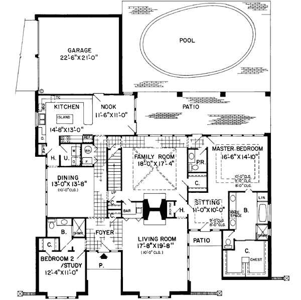 Main Floor Plan: 46-224