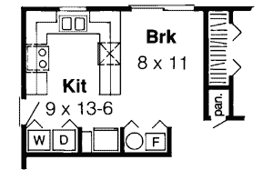 Traditional Style Floor Plans Plan: 46-245