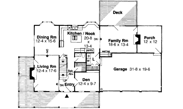 Main Floor Plan: 46-248