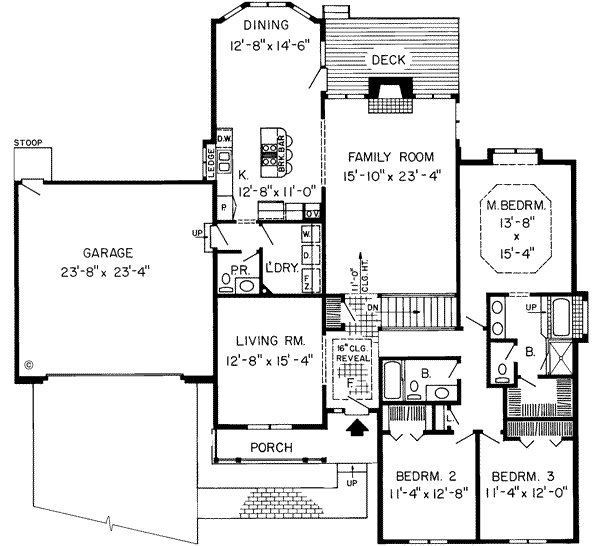 Main Floor Plan: 46-294