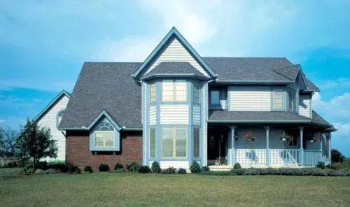 Country house plans 46-327 - front exterior, 2,541 sq ft, 4 bed, 3 bath house plans | Monster House Plans