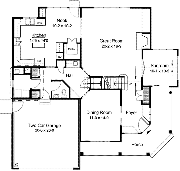 Traditional Style House Plans Plan: 46-356