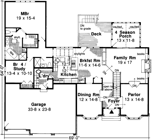 Main Floor Plan: 46-370
