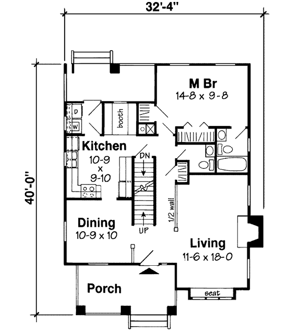 Main Floor Plan: 46-396