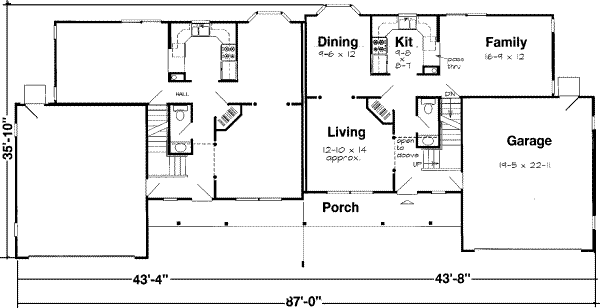 Main Floor Plan: 46-397