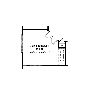 Traditional Style Home Design Plan: 46-412