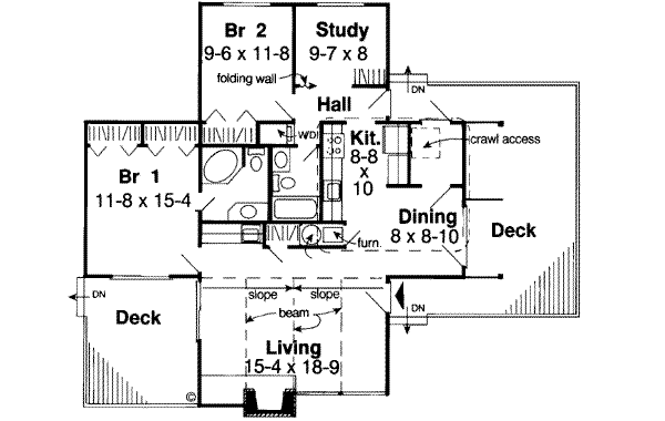 Main Floor Plan: 46-429