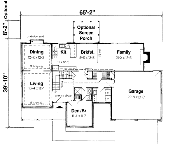 Main Floor Plan: 46-443