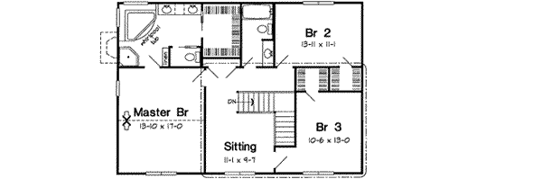 Upper/Second Floor Plan:46-446