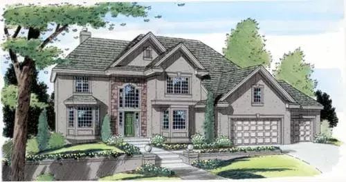 Traditional house plans 46-473 - front exterior, 2,632 sq ft, 3 bed, 2 bath house plans | Monster House Plans