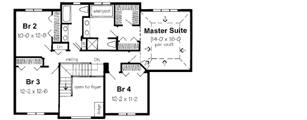 Upper/Second Floor Plan:46-475