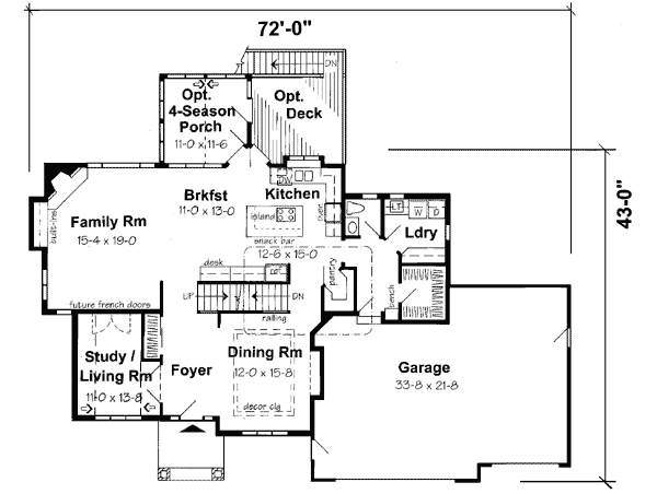 Main Floor Plan: 46-476