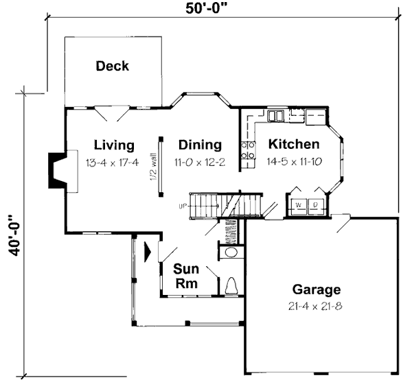 Main Floor Plan: 46-488