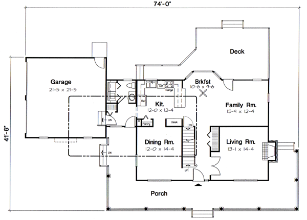Main Floor Plan: 46-530