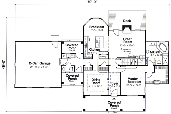 Main Floor Plan: 46-539
