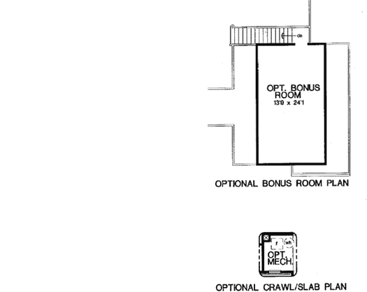 Traditional Style Home Design Plan: 46-551