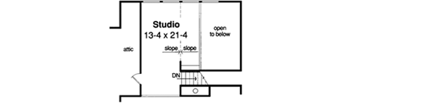 Upper/Second Floor Plan:46-608
