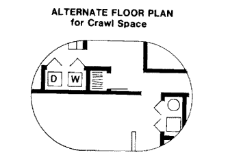 Country Style Home Design Plan: 46-611