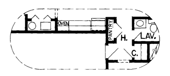 Traditional Style Home Design Plan: 46-626
