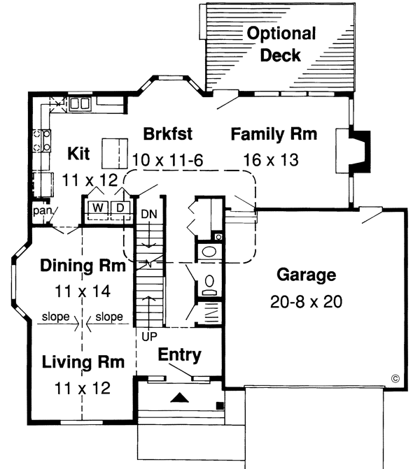 Traditional Style House Plans Plan: 46-627