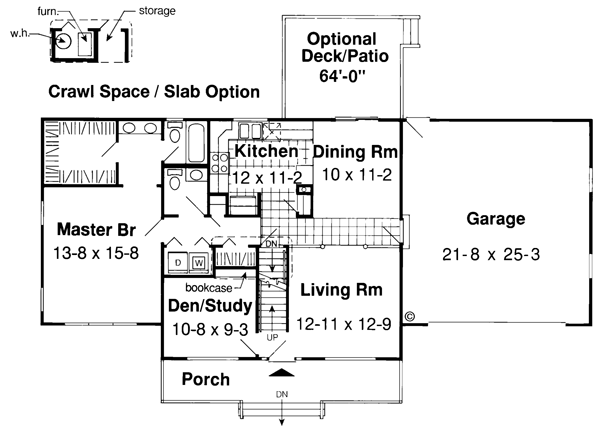 Main Floor Plan: 46-635