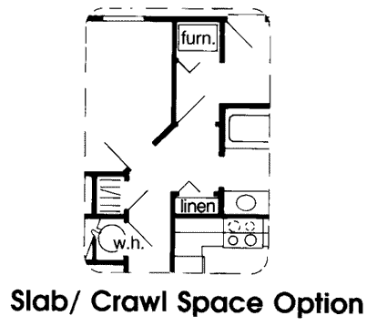 Mountain-or-rustic Style Home Design Plan: 46-641