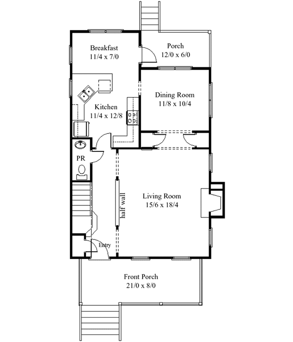 Main Floor Plan: 46-739