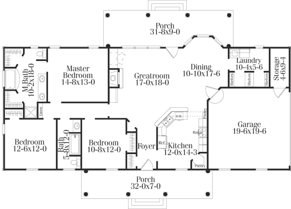 Main Floor Plan: 47-118