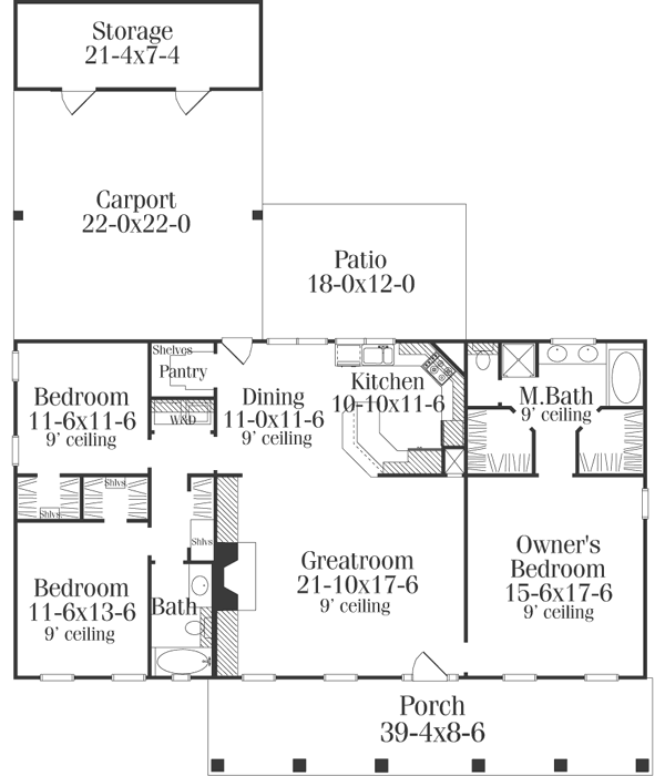Main Floor Plan: 47-162