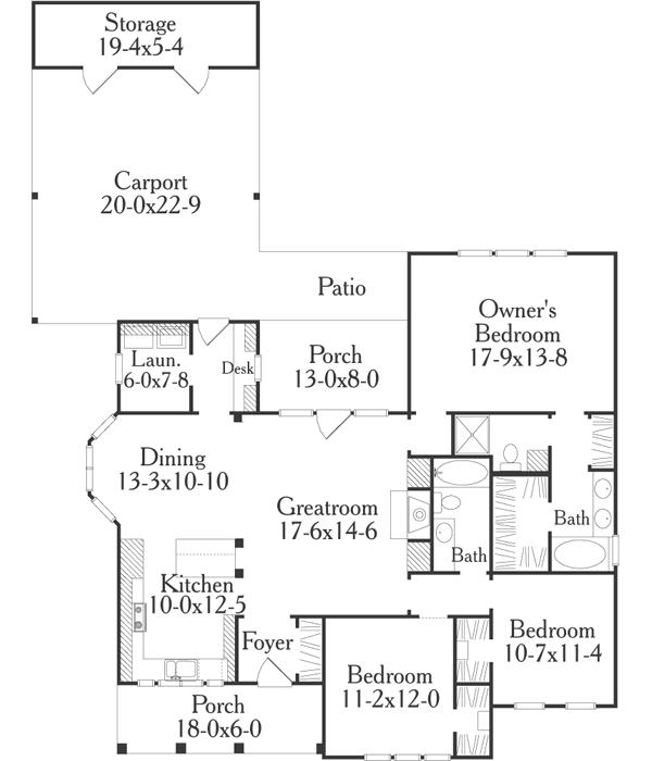 Main Floor Plan: 47-164