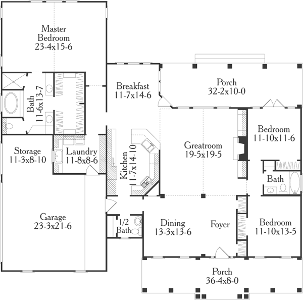Main Floor Plan: 47-174