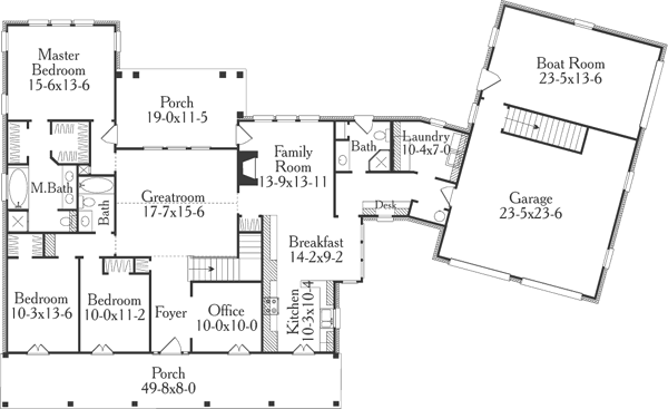 Main Floor Plan: 47-195