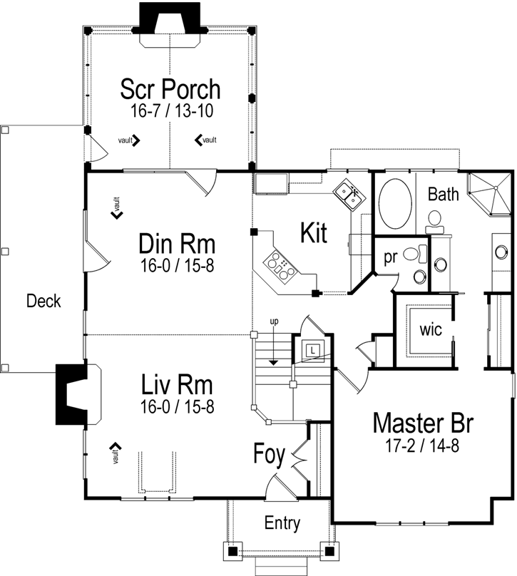 Main Floor Plan: 48-128