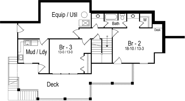 Lower Floor Plan:48-129