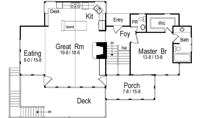 Main Floor Plan: 48-129