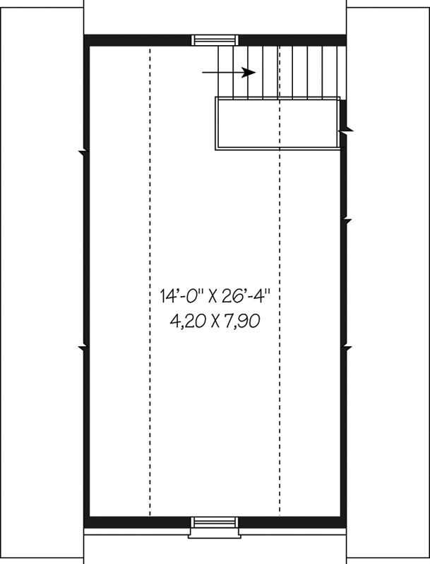 Upper/Second Floor Plan:5-1002