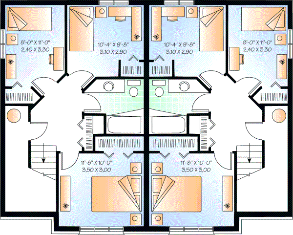 Upper/Second Floor Plan:5-109