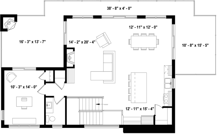 Upper/Second Floor Plan:5-1315
