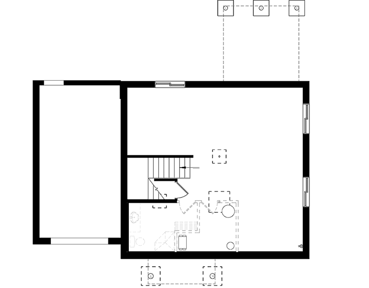 Lower Floor Plan:5-1333