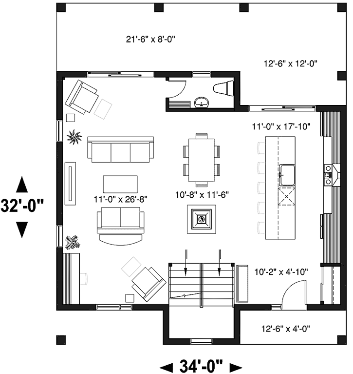 Main Floor Plan: 5-1346
