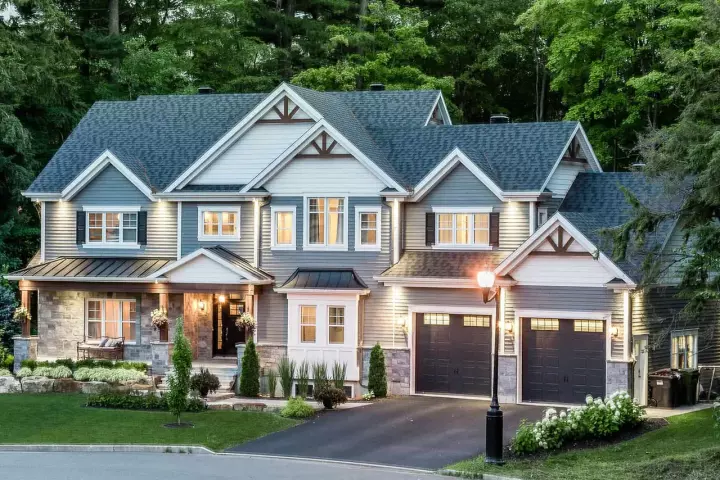 Traditional house plans 5-1395 - front exterior, 3,506 sq ft, 4 bed, 2 bath house plans | Monster House Plans