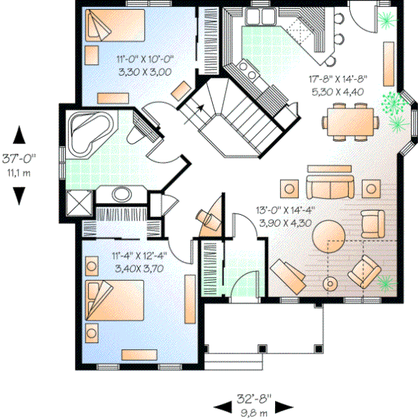 Main Floor Plan: 5-143