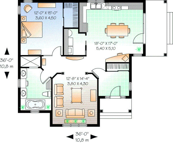 Main Floor Plan: 5-152
