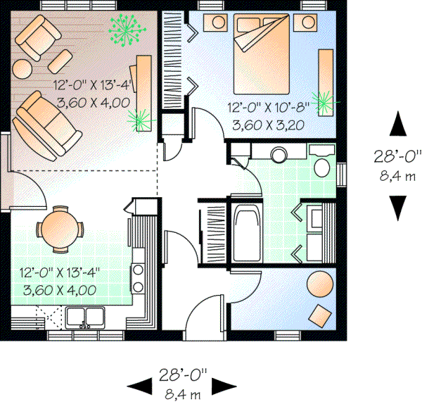 Main Floor Plan: 5-155