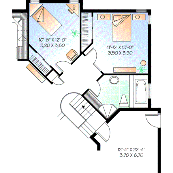 European Style Floor Plans 5-187